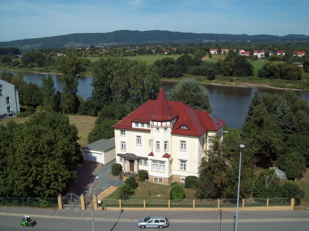 Pension Villa Else Heidenau  Exteriör bild